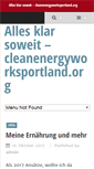 Mobile Screenshot of cleanenergyworksportland.org