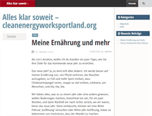 Tablet Screenshot of cleanenergyworksportland.org